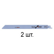 Пилка сабельная по металлу, S1122EF, 2 шт.,  BOSCH 2608656042