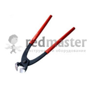 Клещи монтажные торцевые 9"=225мм, Черные с красной рукояткой.  ...BAUM 119K-09