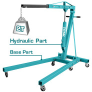 Гидравлический кран   (с опорной платформой)TOTAL THT11021