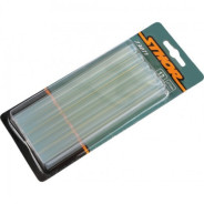 Стержни для термопистолета 11х150mm прозрачные (12шт)  STHOR 73271