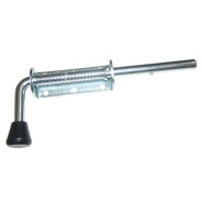 Задвижка дверная  ЗД-12, белый цинк   STARFIX SMP-75898-1