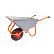 Тачка строительно-садовая  (120л, 120 кг, 1 пневмоколесо 400х90mm, вес 15 кг) (пр-во РБ) (КОМ)  ...KOM UNION ТССР-1П