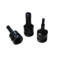 Головка-бита SPLINE ударная M16 с отверстием, 1/2"  Forsage F-24806016T