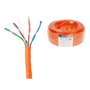 Кабель витая пара U/UTP Cat5E 4х2х24AWG (0.51mm) 50м, CCA, внутр. (ПВХ)   ЮПИТЕР JP3002-50