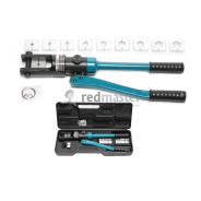 Инструмент гидравлический обжимной для кабелей 12т(ход штока-18мм, сечение 10-240мм2, адаптеры-16,25...Forsage F-Y240A