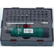 Отвертка динамометрическая реверсивная 1/4" с набором бит 47 предм.  ...Force K64706