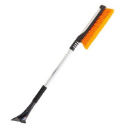 Щетка для снега телескопическая со скребком 60-80см  Forsage F-X2302