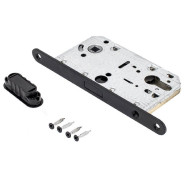 Защелка врезная межк. ML 85-50 BL  мат.черный магн. АЛЛЮР  УЗК 14126