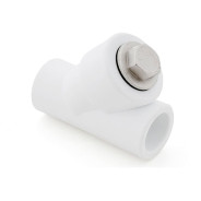 Фильтр ПП вн/вн 20х45 белый  РосТурПласт 10838