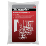 Пленка защитная, 4 х 5 м, 7 мкм, полиэтиленовая  Matrix 88802