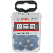 Бита Impact T25 25 мм (25 шт)  BOSCH 2.607.002.806