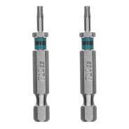 Бита Torx 10х50мм, сталь S2, шестигр., 2 шт. GROSS Gross 114168