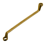 Ключ накидной, 10 х 11 mm, желтый цинк  Сибртех 14616