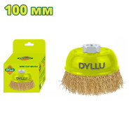 Щетка проволочная чашечная 100 мм  DYLLU DTCE1402