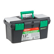 Ящик для инструмента пластмассовый 32х17.5х16 см (12") с лотком  ...ВОЛАТ 20235