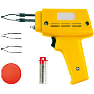 Электропаяльник импульсный в наборе (230V, 100W)  VOREL 79351
