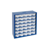 Модуль для хранения металлический, стальная рама, пластмассовые ящики, 35/0/0, 305x145x328 мм,  ...TAYG 316005