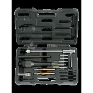 Набор для извлечения и восcтановления резьбы свечей накаливания 16пр  ...Force 916G3