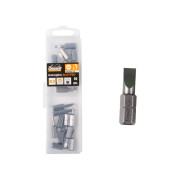 Насадка шлицевая SL6.5 25mm 20шт (бита Slotted сталь S2 магнитная)  ...GEPARD GP3609-25