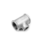 Тройник редукционный 2"х1 1/2"х2" оцинкованный  Livarna TITAN KA10115233