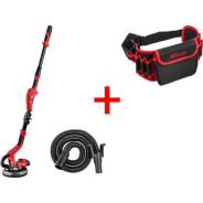 Шлифмашина для стен и потолков DG 2260 в чем. + АКЦИЯ (В ПОДАРОК пояс для инструмента)  ...WORTEX DG226000004A1