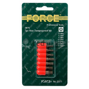 Набор бит TORX с отверстием,7 пр. 1/4"  Force 2071
