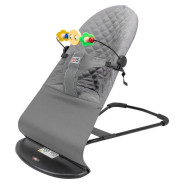 Шезлонг детский складной  EL/15 BSC-GR