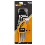 Ключи Г-образные 6-гранные длинные, набор 10пр. (1.27, 1.5, 2, 2.5, 3-6, 8, 10мм)  ...JCB JCB-5102L