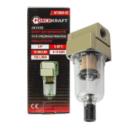 Фильтр воздушный для пневмосистем 1/4"  FORCEKRAFT FK-AF2000-02