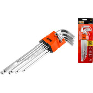 Набор ключей шестигр. 1,5-10мм 9шт экстрадлинн. с шар.  () PRO  ...STARTUL PRO-89609