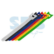 Набор хомутов многоразовых на липучке 150 x 12 mm, цветная (упак. 12 шт)  ...REXANT 07-7150
