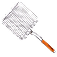 Решетка-гриль 260х320х65 мм, объемная, хромир., PALISAD PALISAD HOME 69554