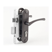 Замок врезной Омега ЗВ7 (серебро)  ЗЕНИТ 00-00000592