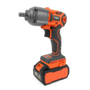 Аккумуляторный ударный гайковерт, 1/2, 2АКБ 4.0А/ч,  DCW9 750Нм М20 4Ач...MESSER 05-41-094