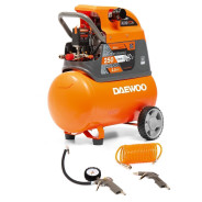 Компрессор масляный коаксиальный  24 л, 1,85 кВт, 220 В, DAEWOO DAC24D...Daewoo Power DAC 24D