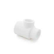 Тройник ПП редукционный 25х20х20 PN 25, белый  РосТурПласт 10764