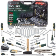 Набор инструментов 142 пр. 1/4''3/8''1/2''6pt  Rock FORCE RF-41421-5 SM