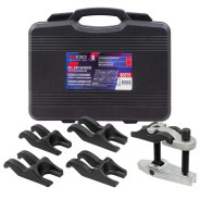 Съемник шаровых опор в комплекте со сменными "губками" (размер зева: 20, 22, 24, 27, 30мм)...YATAFORCE YF-905T8