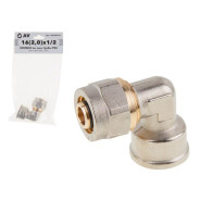 Колено вн.-шт. 1/2"x16 mm  AV Engineering AVE309010