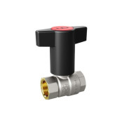 Кран шаровый 3/4" вн.-вн. Т-рукоятка,  LD LD.47.340.20