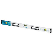 Уровень алюминиевый, 800 мм, усиленный, рукоятки, фрезерованный, 3 глазка, магнитный  ...Gross 34371