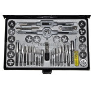 Набор метчиков и плашек 40пр. (метрич.)  Torin M040-1