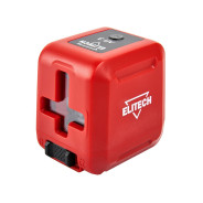 Нивелир лазерный ЛП 3  (Красный / 15 м / 2 луча / 2хАА / Чехол)  ...ELITECH 204855