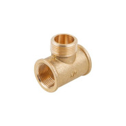 Тройник внутренняя-наружная-внутренняя резьба 1/2  Цветлит ЦРБ0016