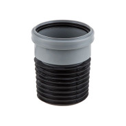 Муфта вставная ВК ПП 110/110, черный, РТТ (Служит для пайки между собой труб диаметром 110  мм.)  ...РосТурПласт 33484