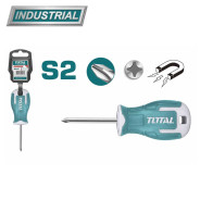 Отвертка крестовая PH2 150 мм  TOTAL THT26PH2150