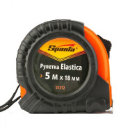 Рулетка Elastica, 5 м х 18 мм, обрезиненный корпус  Sparta 31312