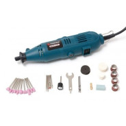 Гравер электрический ручной с набором аксессуаров (135Вт, 220В, 10000-32000 об./мин, цанга 2.4, 3.2м...Forsage F-GM10-150E