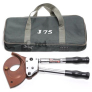 Кабелерез ручной с телескопическими ручками(медь/аллюминий/армированный кабель3х120мм2)в сумке  ...Forsage F-D75J