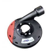 Кожух пластмассовый защитный с пылеотводом для углошлифмашины (болгарки) d 115/125мм  ...H-D HD-82994